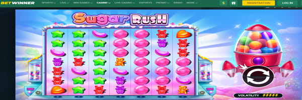 Betwinner Sugar Rush online casino slot