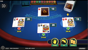 Mozzart Casino Blackjack Multi-hand