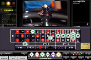 Live Casino Immersive Roulette Table