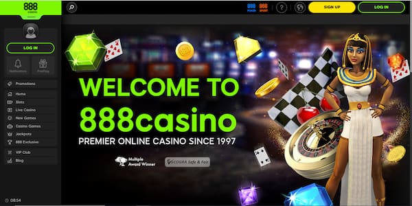 888casino frontpage