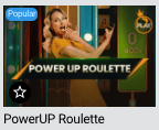 Play PowerUp Roulette at 888Casino