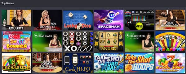 Bet9ja casino games