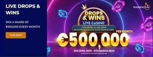 Live Casino Drops & Wins Paripesa