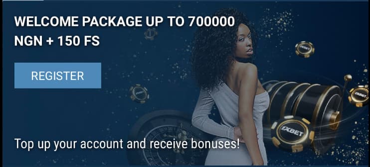 Casino Welcome Offer at 1xbet